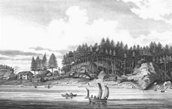 Spanish settle at Neah Bay